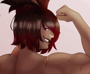 single character, halfbody, $65